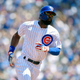 Jason Heyward #22 of the Chicago Cubs rounds the bases after his solo home run in the first inning against the Milwaukee Brewers at Wrigley Field on August 04, 2019 in Chicago, Illinois.